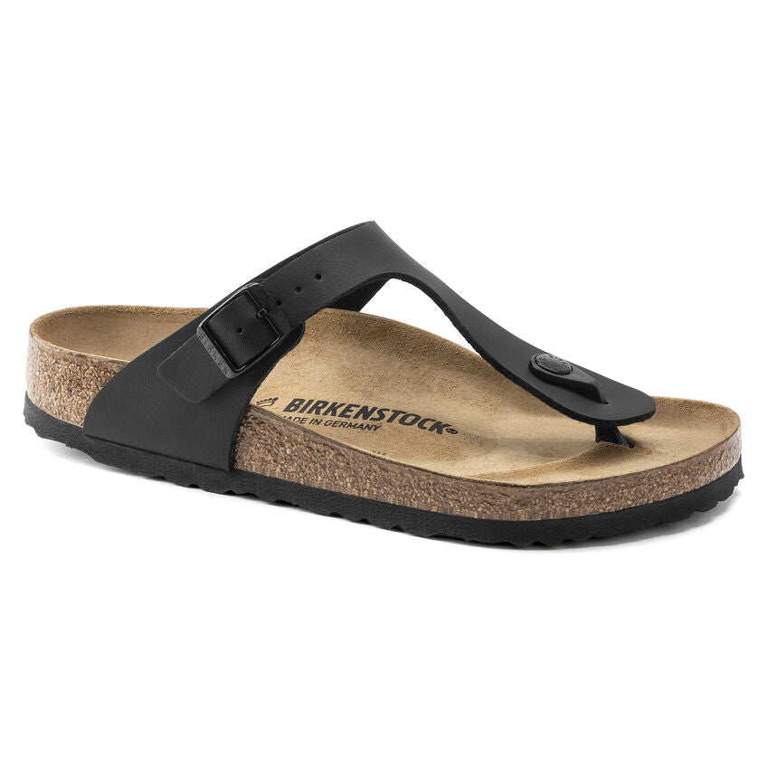 Birkenstock GIZEH 043691 Noir Birko-Flor Largeur Régulier - Dealorys