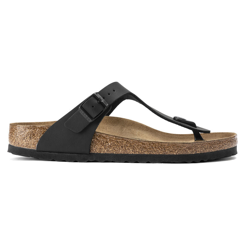 Birkenstock GIZEH 043691 Noir Birko-Flor Largeur Régulier - Dealorys