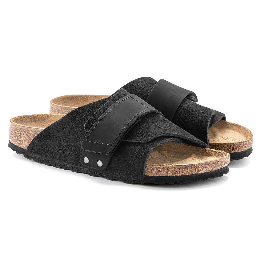 Birkenstock KYOTO 1022350 Noir | Nubuck/Suède Largeur Régulière - Dealorys