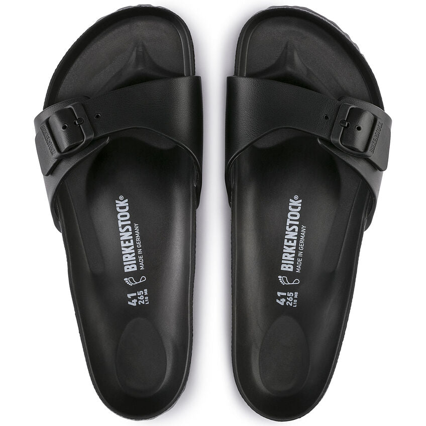 Birkenstock MADRID EVA 128163 Noir | EVA Largeur Étroite - Dealorys