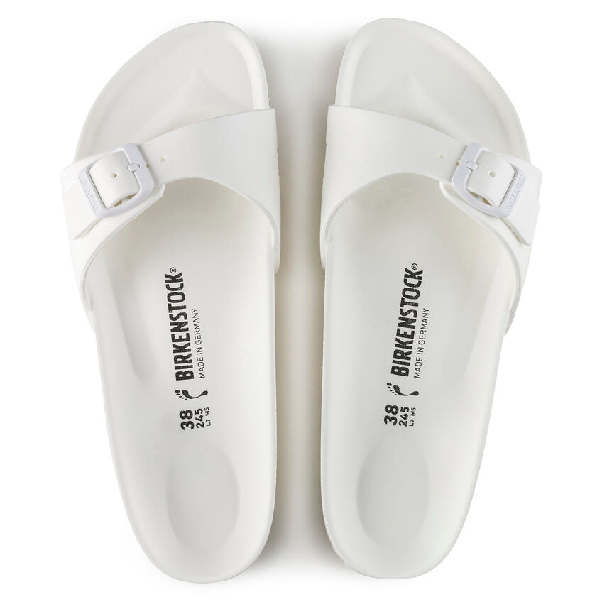 Birkenstock MADRID EVA 128183 Blanc | EVA Largeur Étroite - Dealorys