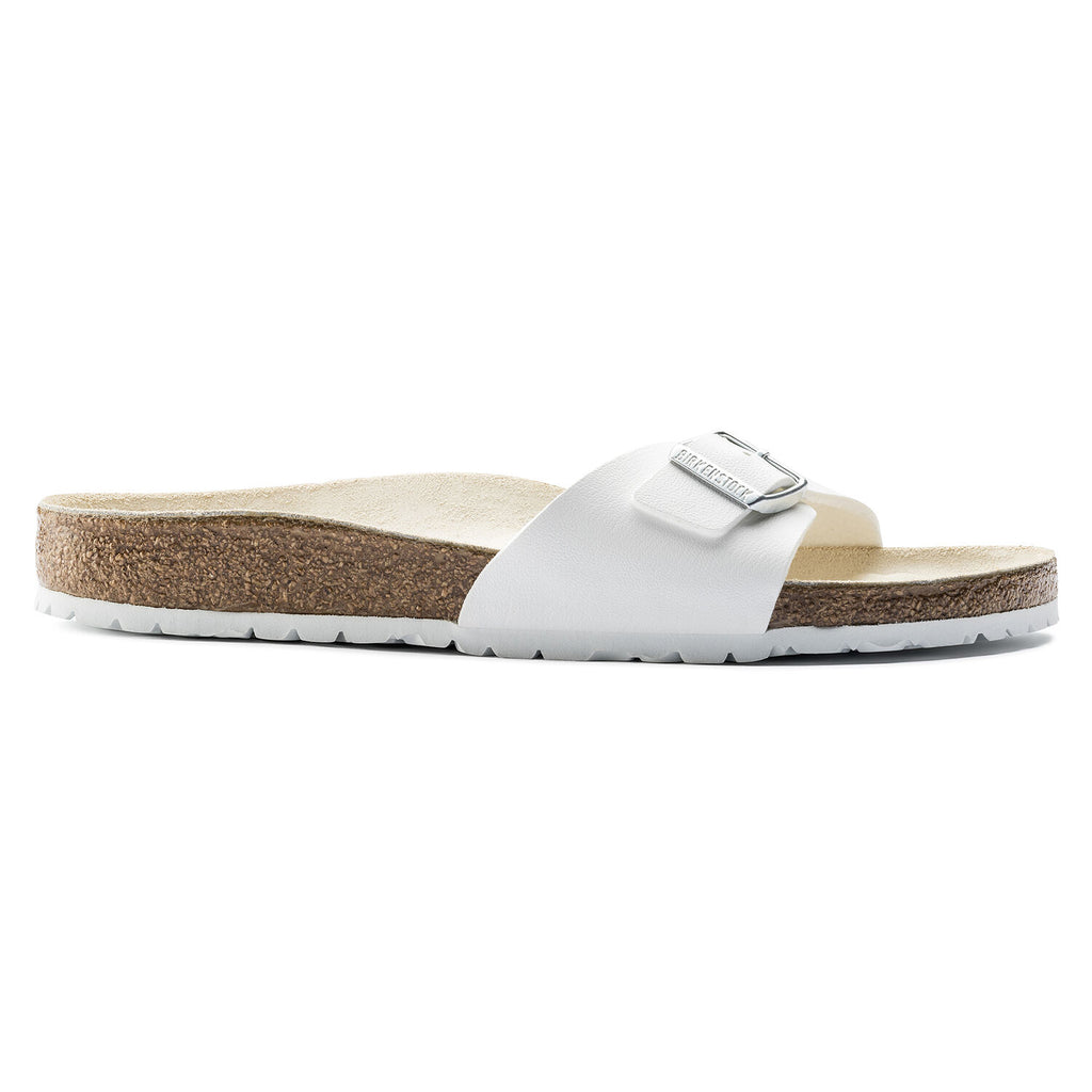 Birkenstock MADRID 040733 White Birko-Flor étroit - Dealorys