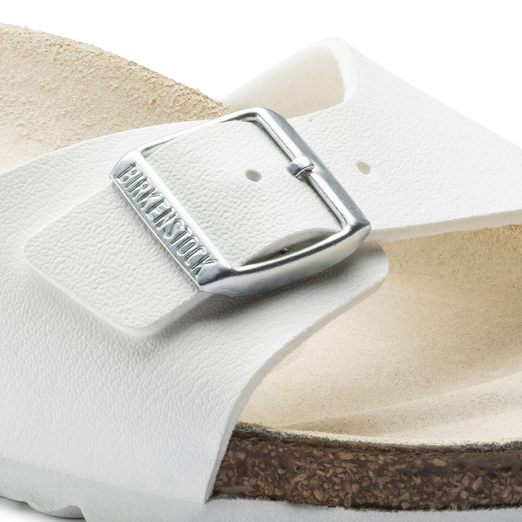 Birkenstock MADRID 040733 White Birko-Flor étroit - Dealorys