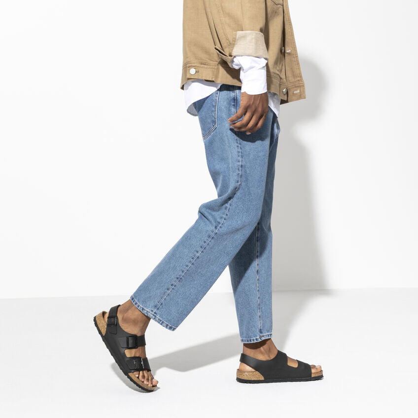 Birkenstock MILANO 0034791 Noir Birko-Flor Largeur Régulière - Dealorys