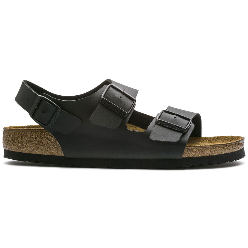 Birkenstock MILANO 0034791 Noir Birko-Flor Largeur Régulière - Dealorys