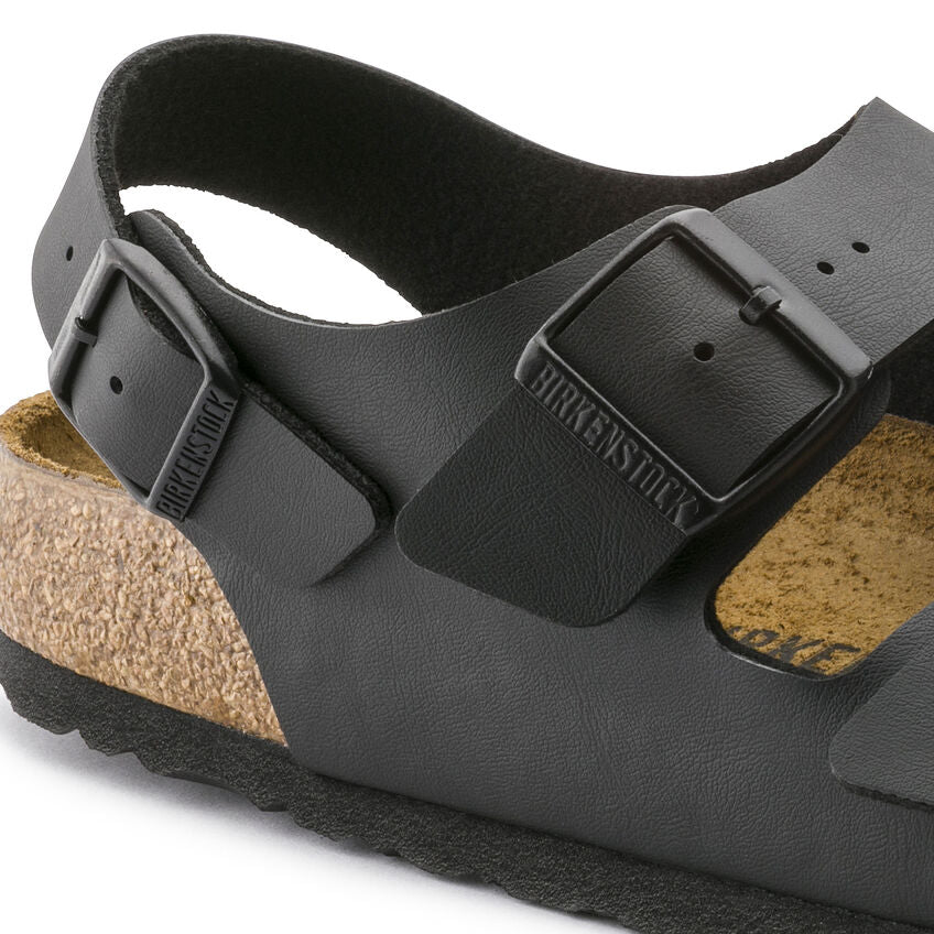 Birkenstock MILANO 0034791 Noir Birko-Flor Largeur Régulière - Dealorys