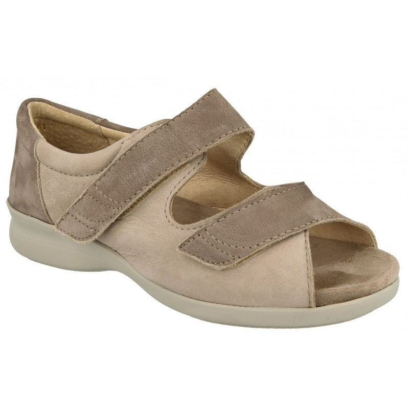 DB Shoes BLISS 2 78218Z Taupe | Large & Profond Sandales pour femmes - Dealorys