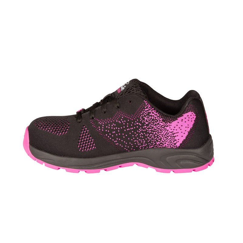Pilote et Filles PF636 Rose/Pink Souliers de travail pour Femmes - Dealorys