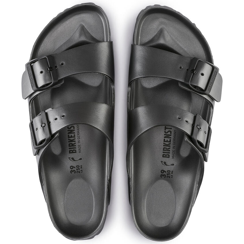 Birkenstock ARIZONA EVA 1001498 Metallic Anthracite | EVA Largeur Étroite - Dealorys