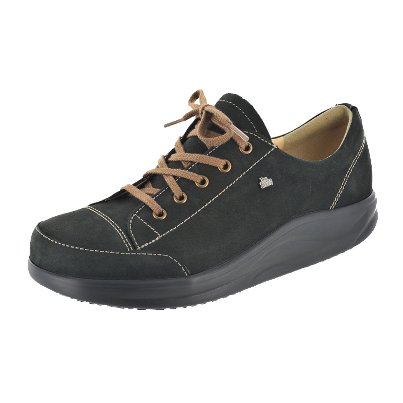 Finn Comfort FINNAMIC IKEBUKURO 2911-307099 Noir Nubuck Chaussures avec Semelles Berceaux - Dealorys