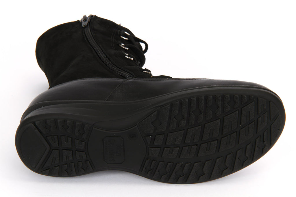 Finn Comfort STERZING 2210-900119 Botte d'hiver avec Doublure en FEUTRE pour Femmes Orthopédique avec Semelle Amovible - Dealorys