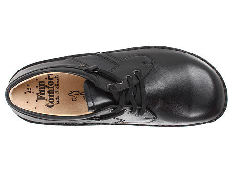 Finn Comfort VAASA 1000-001099 Black Chaussure Orthopédique avec Semelle Amovible pour Hommes - Orthopedic Shoes with removable insoles for Men - Dealorys