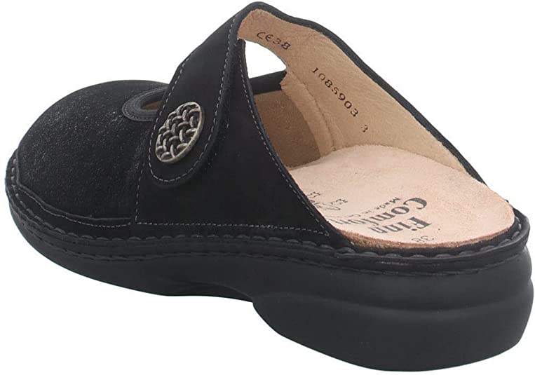 Finn Comfort ASINARA 5006-902297 Schwarz | Sabots Orthopédiques avec Semelles Amovibles - Dealorys