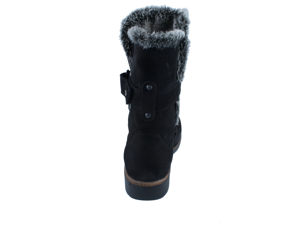 Finn Comfort LIZZOLA 2245-007099 Nubuk Schwarz | Bottines avec semelles amovibles - Dealorys