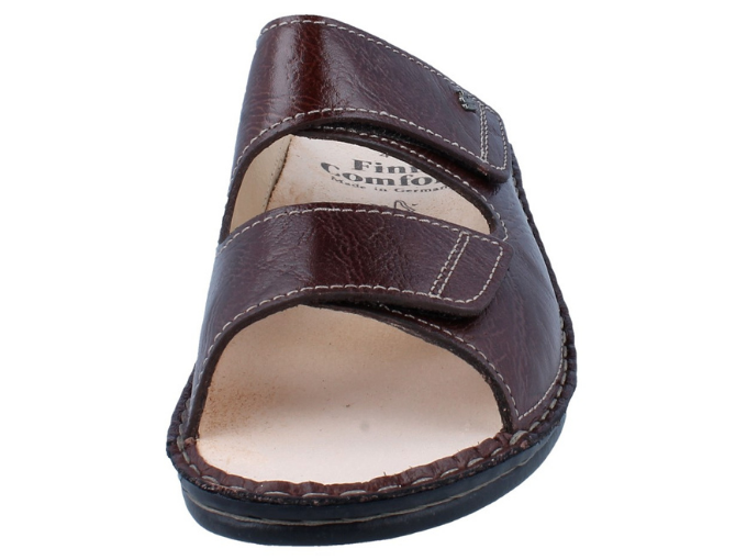 Finn Comfort RIAD 1505-368024 Brun | Sandale Orthopédique avec Semelle Amovible - Dealorys