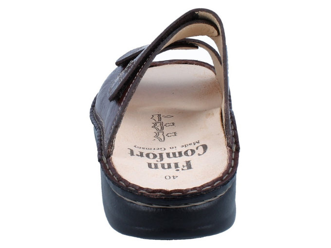 Finn Comfort RIAD 1505-368024 Brun | Sandale Orthopédique avec Semelle Amovible - Dealorys