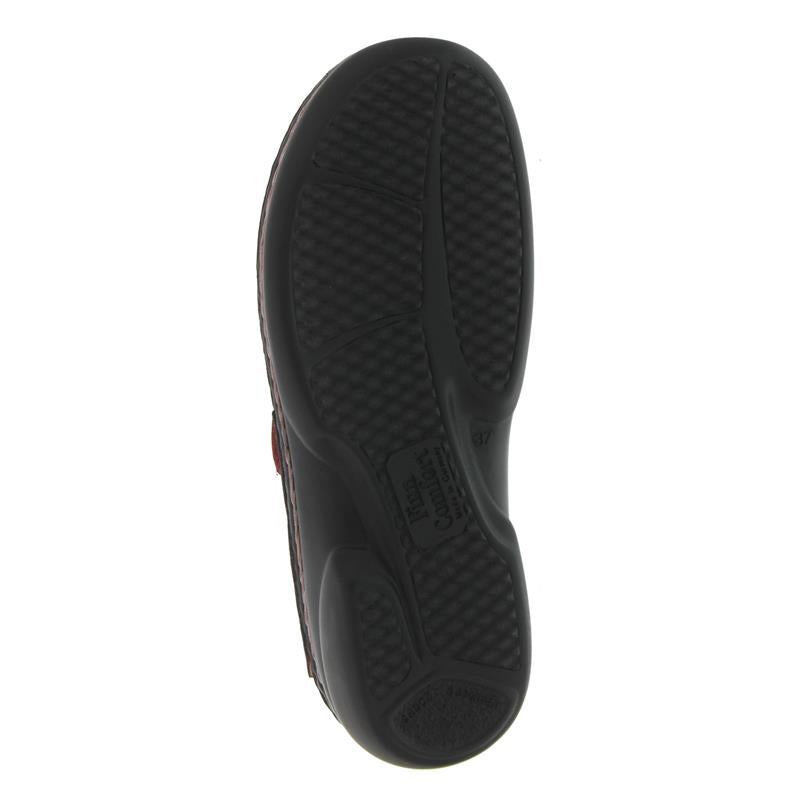Finn Comfort STANFORD 2552-423147 Rouge | Sabots Orthopédiques avec Semelles Amovibles - Dealorys