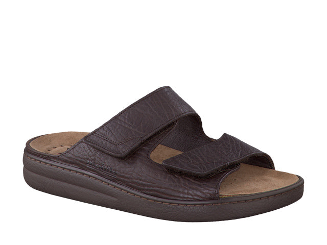 Mobils James Dark Brown Mamouth 751 par Mephisto Sandale Confortable pour hommes avec semelles amovibles Large - Dealorys