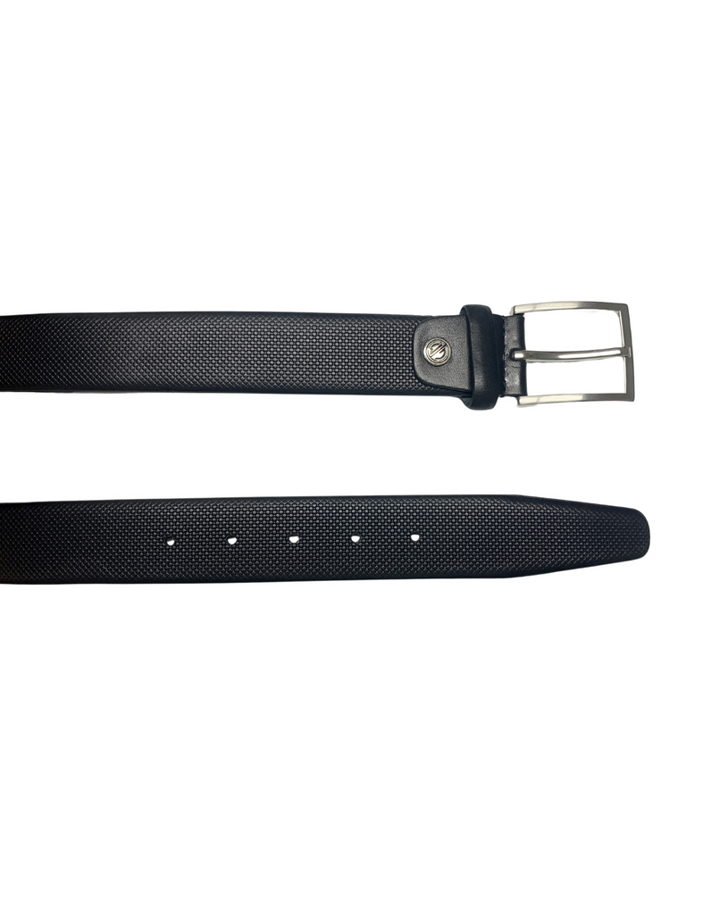 Lindenmann Ceinture en cuir pleine fleur li-392-10 Noir - Dealorys