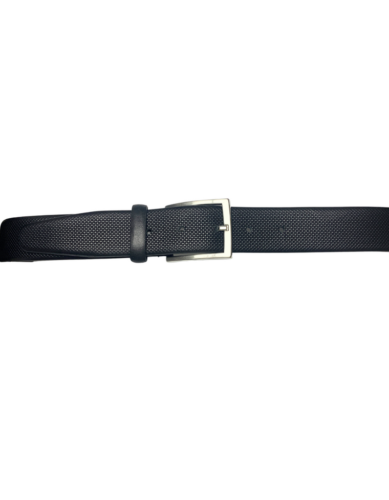 Lindenmann Ceinture en cuir pleine fleur li-392-10 Noir - Dealorys