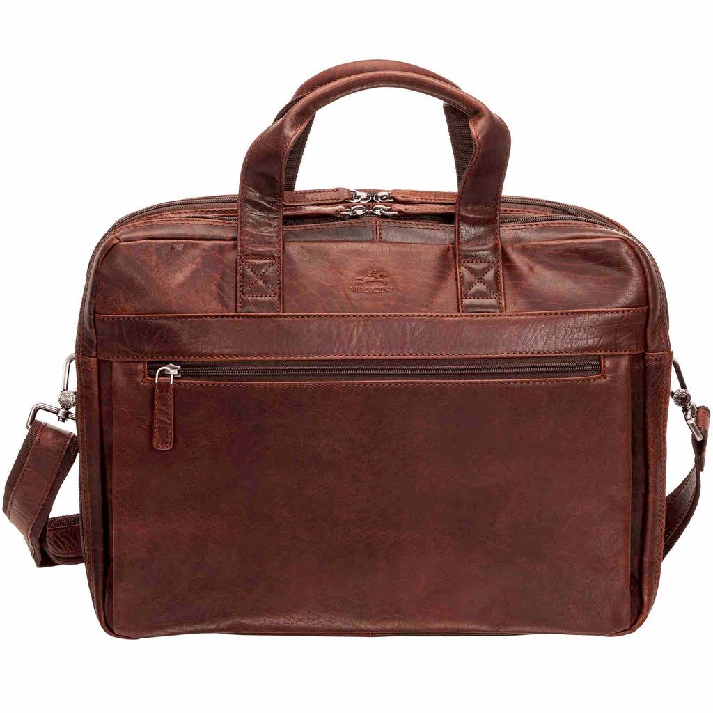 Mancini Porte-documents pour portable et tablette à deux compartiments Buffalo 99-54804 | Cuir - Dealorys