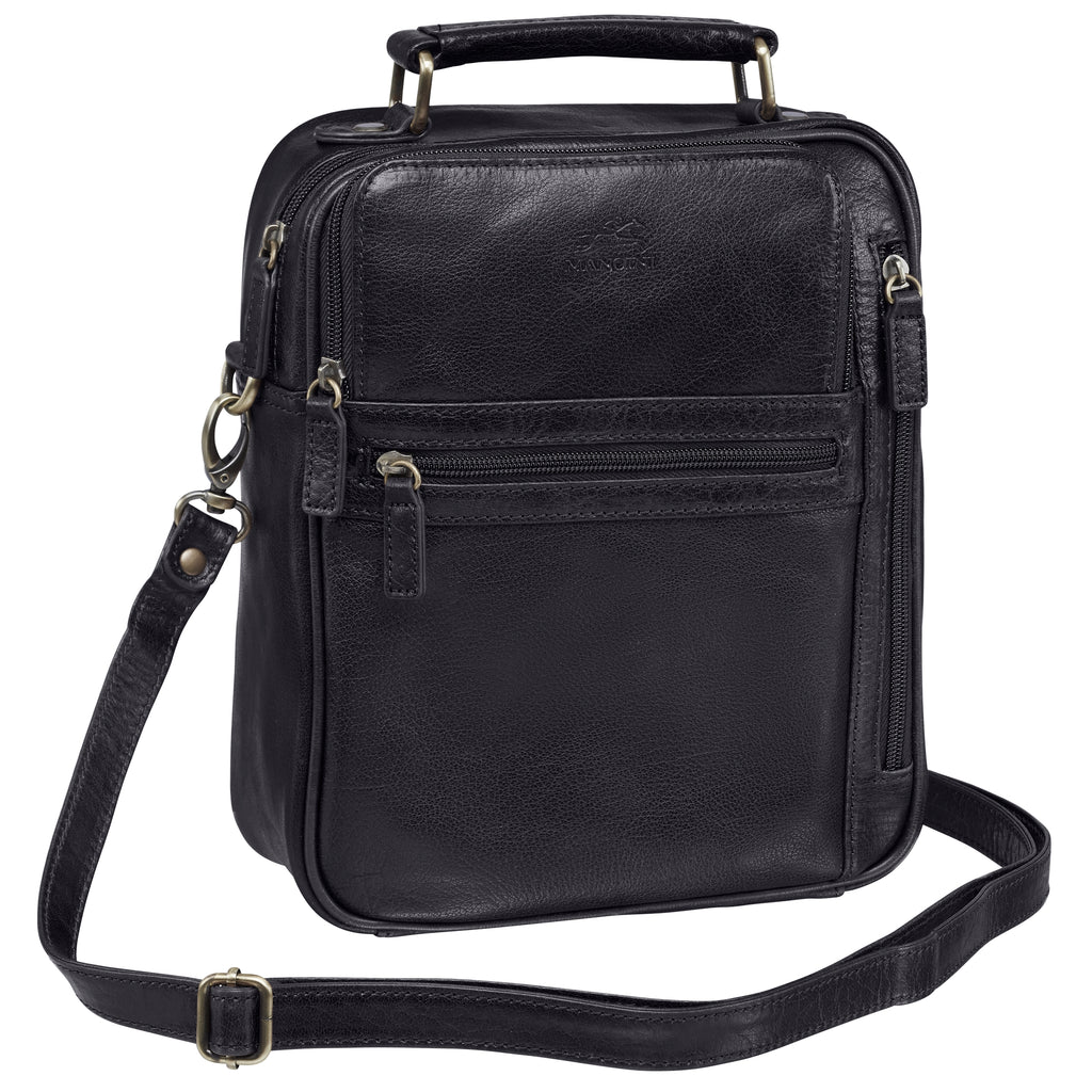 Mancini Sac Unisex Nord Sud 1410-06 Noir | Cuir - Dealorys