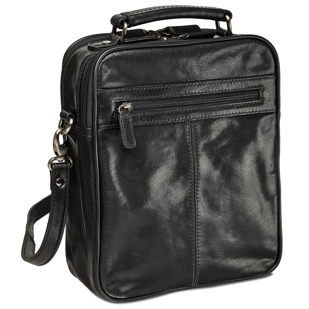 Mancini Sac Unisex à Deux Compartiments 1410-11 | Cuir - Dealorys