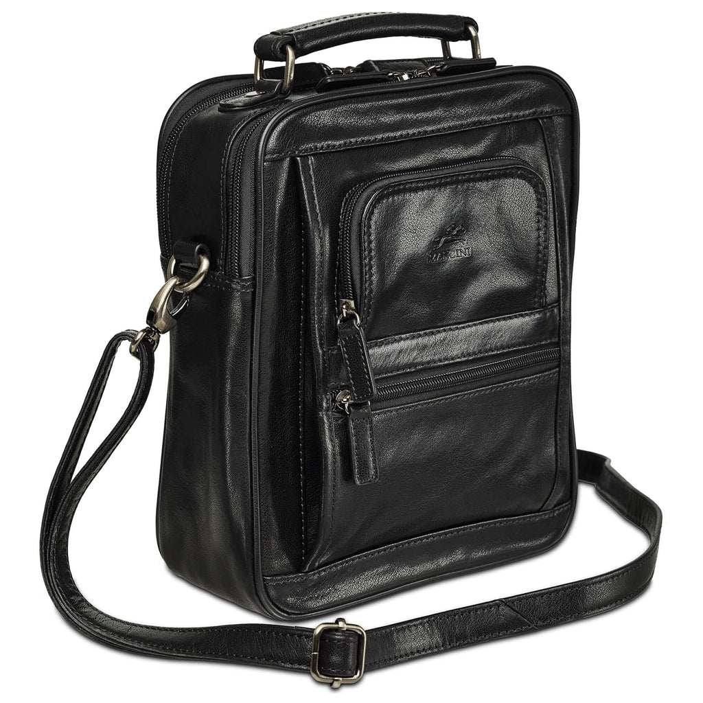 Mancini Sac Unisex à Deux Compartiments 1410-11 | Cuir - Dealorys