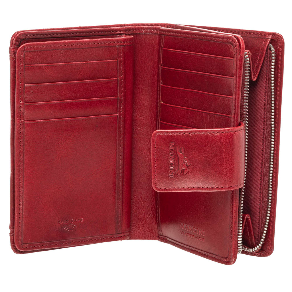Mancini South beach portefeuille RFID moyen 6700283 | Cuir - Dealorys