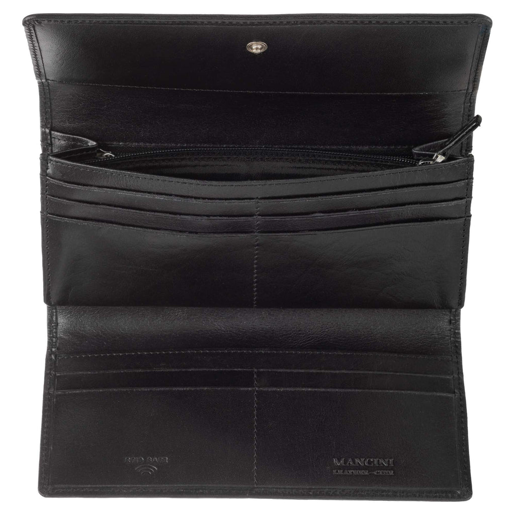 Mancini South Beach portefeuille RFID à trois volets 6700296 | Cuir - Dealorys