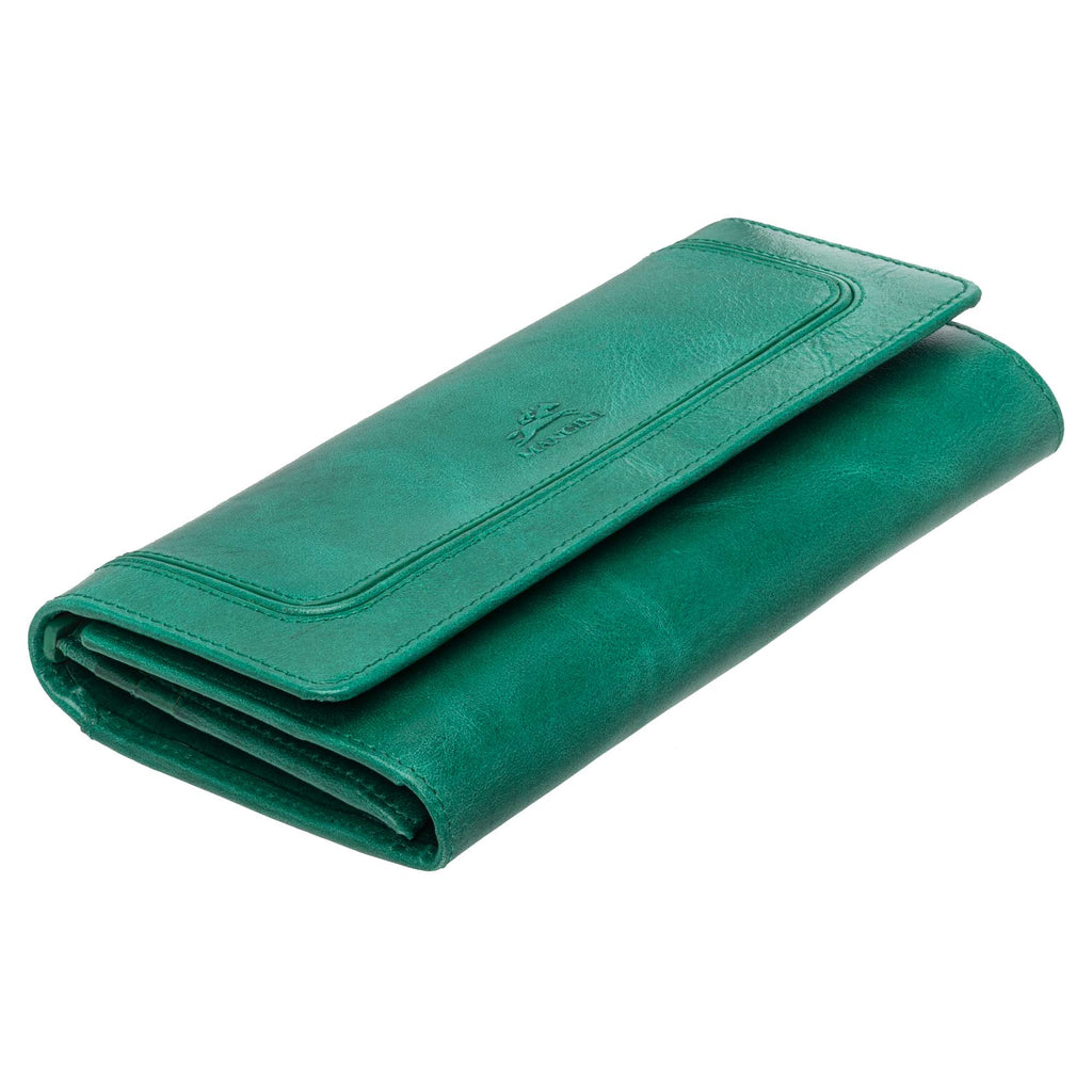 Mancini South Beach portefeuille RFID à trois volets 6700296 | Cuir - Dealorys