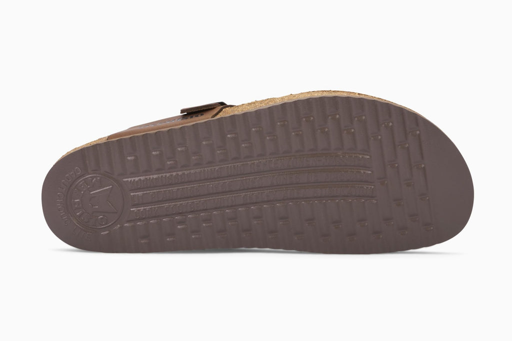 Mephisto NIELS Chestnut 3478 Sandale de marche pour Homme Orthopédique - Dealorys