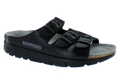 Mephisto ZACH FIT Noir 4400 Sandale de marche Orthopédique unisex - Dealorys