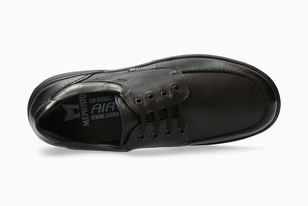 Mephisto DOUK Noir 2100 Chaussures pour hommes avec semelles amovibles - Dealorys