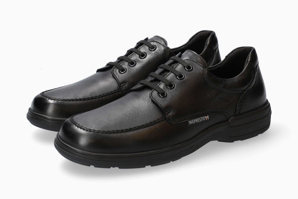 Mephisto DOUK Noir 2100 Chaussures pour hommes avec semelles amovibles - Dealorys