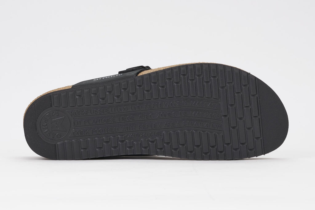 Mephisto HELEN Black Nubuck 6000 Sandales pour femmes - Dealorys