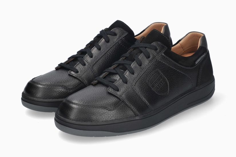Mephisto Hugh Noir 27400 | Chaussures avec semelles amovibles - Dealorys
