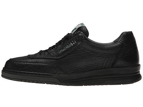 Mephisto MATCH Black Chaussures Confortables à lacets pour hommes avec semelles amovibles - Dealorys