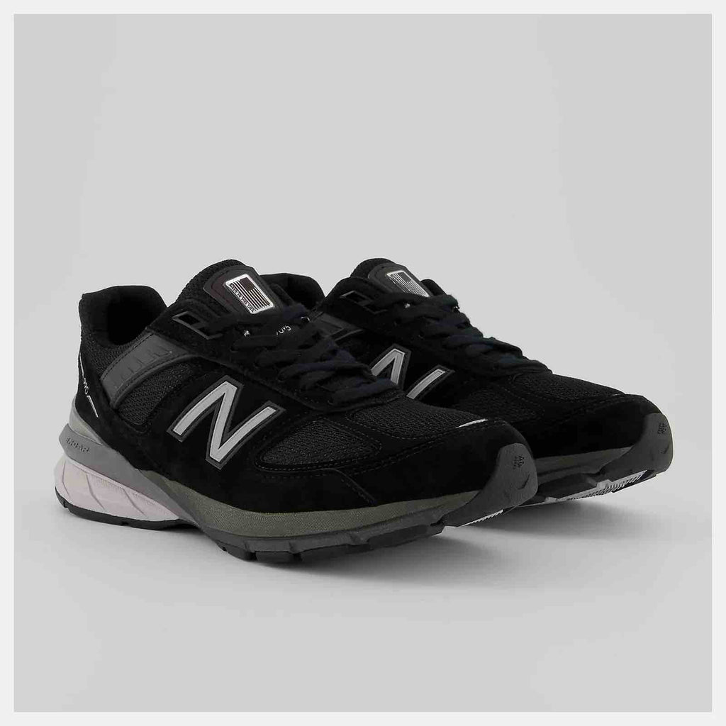 New Balance W990BK5 Noir Chaussures de course pour femmes avec semelles amovibles - Dealorys
