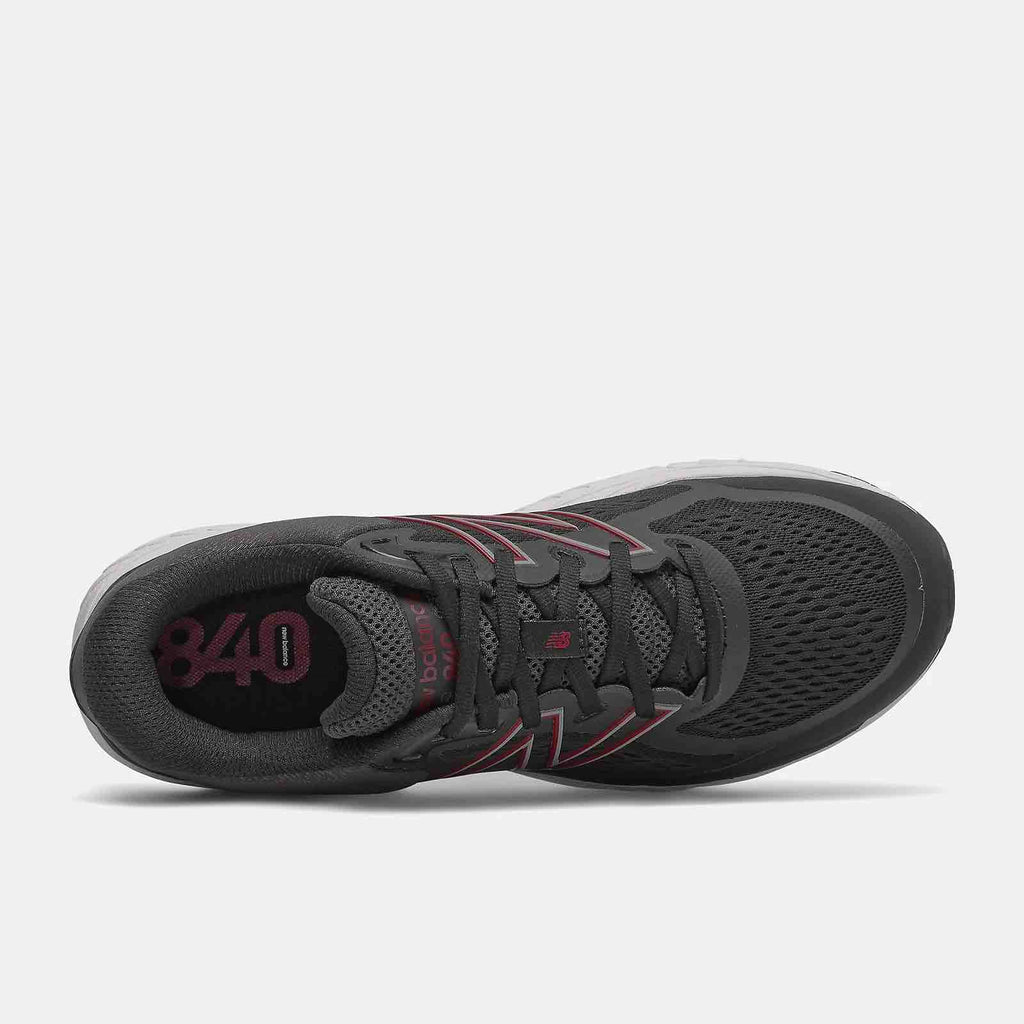 New Balance 840 M840BR5 Noir | Souliers de course pour Hommes avec semelles amovibles - Dealorys