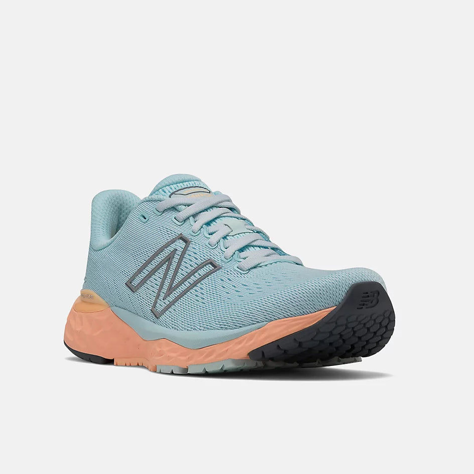 New Balance 880 W880G11 Bleu/Mangue claire | Espadrilles de course avec semelles amovibles - Dealorys