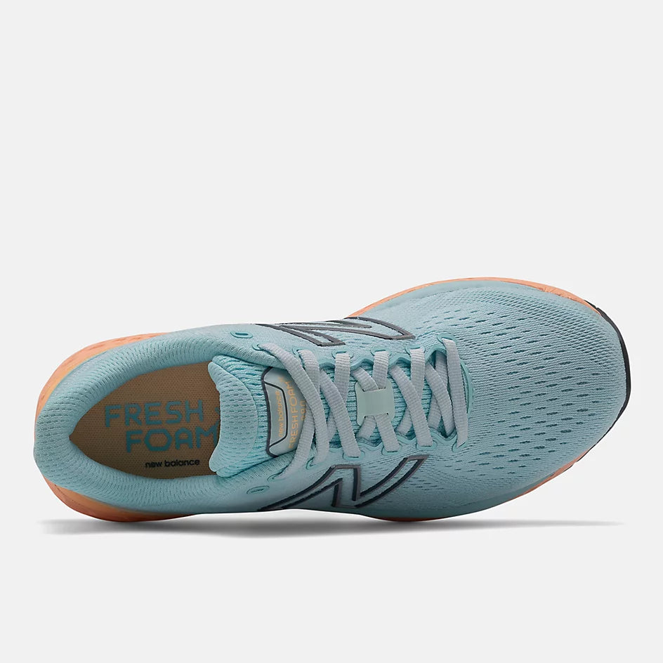 New Balance 880 W880G11 Bleu/Mangue claire | Espadrilles de course avec semelles amovibles - Dealorys