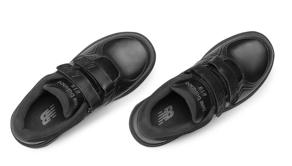 New Balance 813 WW813HBK Black Chaussures de Marche pour Femmes VELCRO avec Semelles Amovibles pour Orthèses Walking Women Shoe VELCRO Removable Footbed for Orthotics - Dealorys