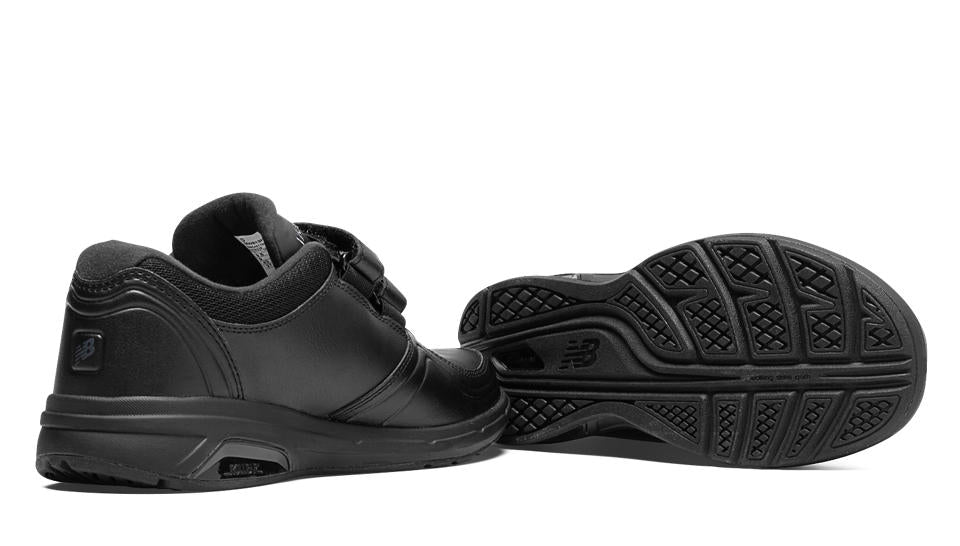 New Balance 813 WW813HBK Black Chaussures de Marche pour Femmes VELCRO avec Semelles Amovibles pour Orthèses Walking Women Shoe VELCRO Removable Footbed for Orthotics - Dealorys