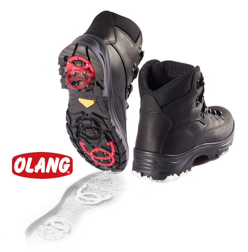 Olang ALABAMA NERO Botte avec crampons rabattables pour Homme - Dealorys