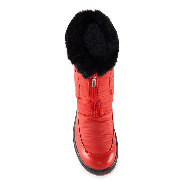 Olang GEMMA ROSSO Botte d'hiver à crampons rabattables pour femmes - Dealorys