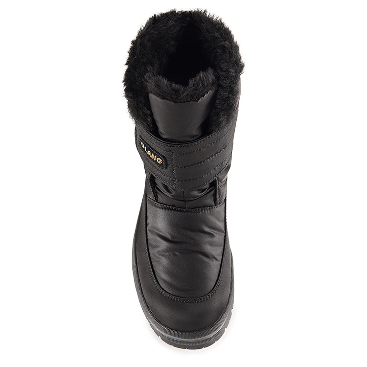 Olang LUNA NERO Botte d'hiver à crampons rabattables pour femmes - Dealorys