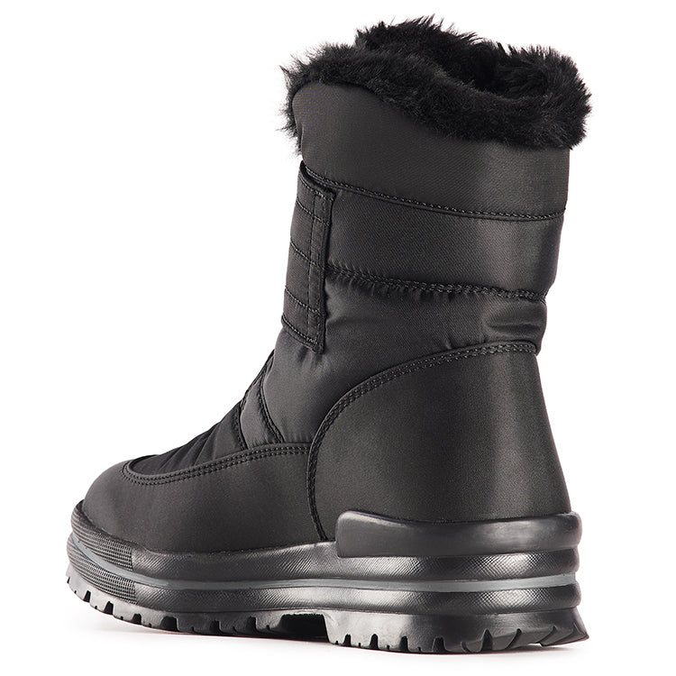 Olang LUNA NERO Botte d'hiver à crampons rabattables pour femmes - Dealorys