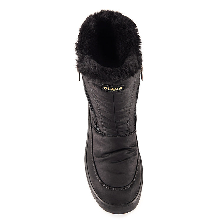 Olang MONICA NERO Botte avec crampon rabattable Femmes - Dealorys