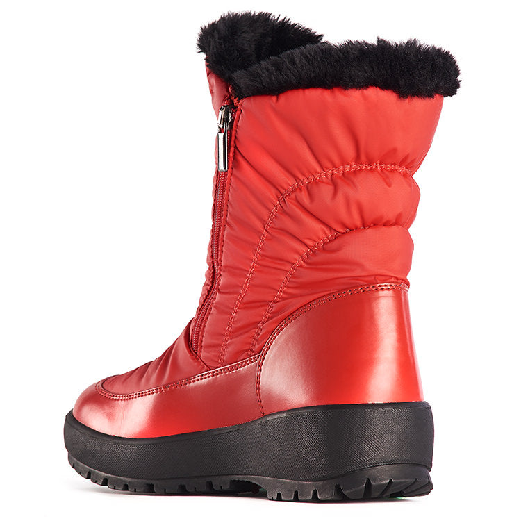 Olang MONICA ROSSO Botte avec crampon rabattable Femmes - Dealorys